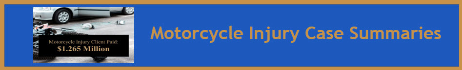 RJM Motorcycle Case Summary Banner